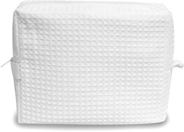 Tammy Waffle Weave Spa Travel Bag - 	9"W x 7 1/2"H x 2 1/2"D